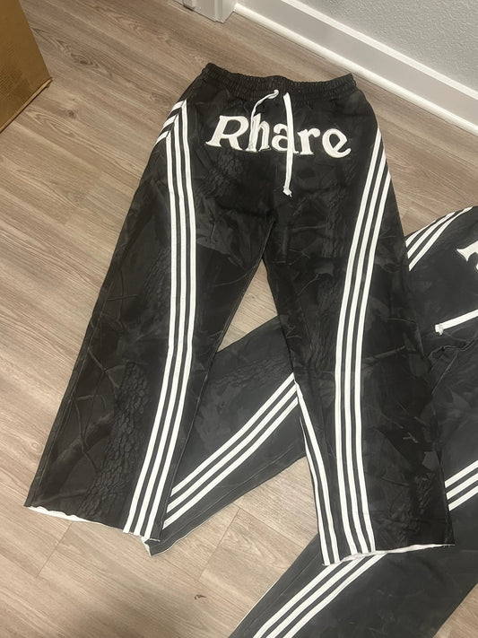 Rhare Black Oversized Sweatpants